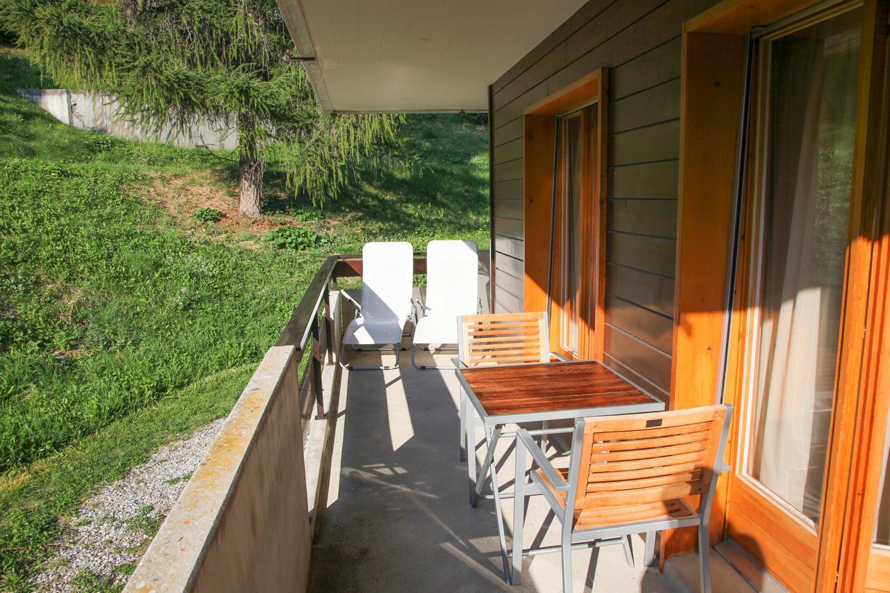 Appartement Bellevue A; nr. 301. à La Tzoumaz Extérieur photo